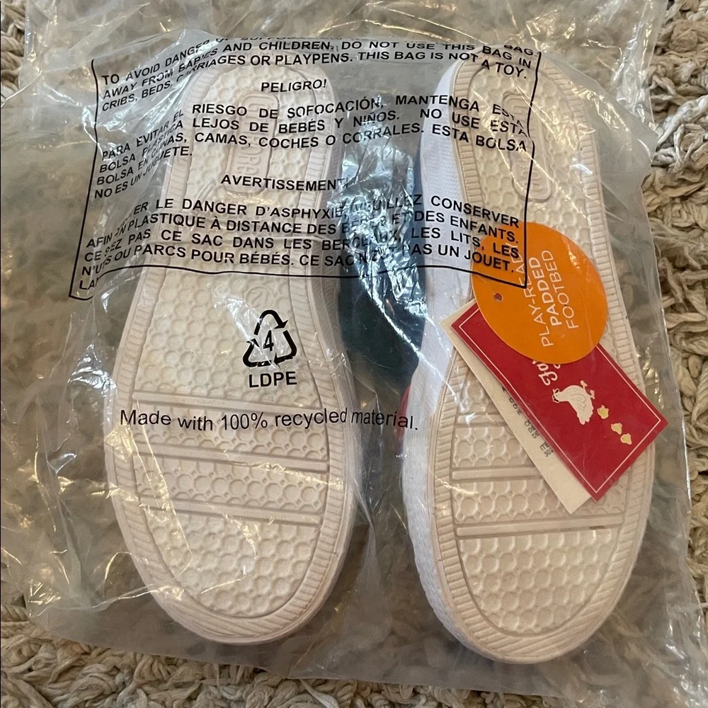 2021 Gymboree “Farming Friends” Rainbow Ballet Flats, Size 12